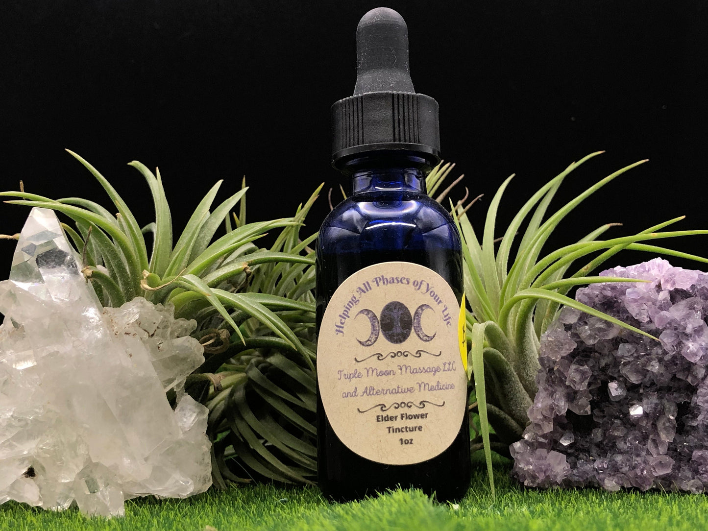 Elder Flower Tincture 1oz - Triple Moon Massage LLC