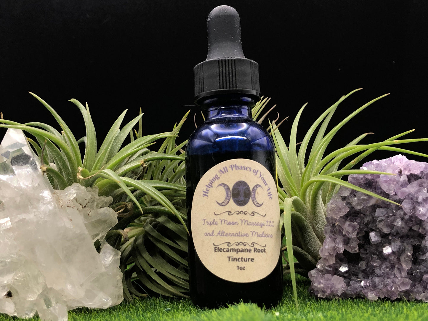 Elecampane Root Tincture 1 oz - Triple Moon Massage LLC