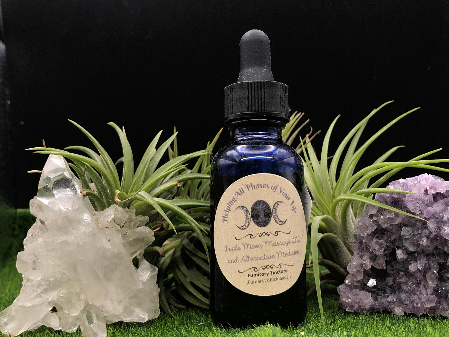 Fumitory (Fumaria officinalis) Tincture 1 oz - Triple Moon Massage LLC