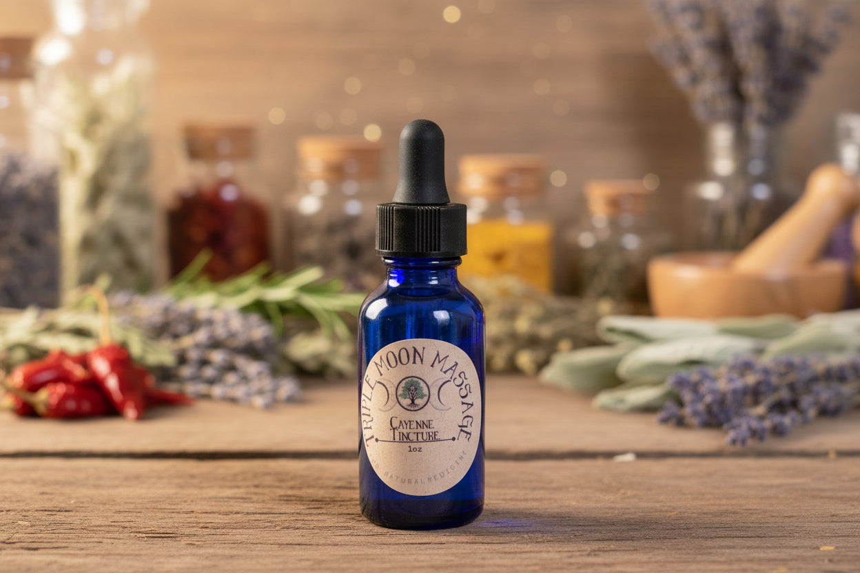 Bottle with a dropper on a green background