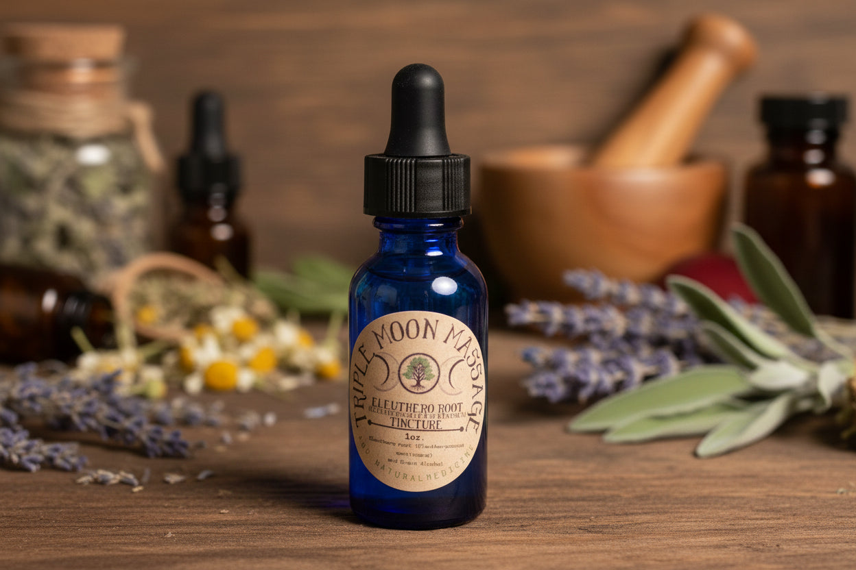 Eleuthero Root Tincture (Eleutherococcus senticosus) – 1 oz